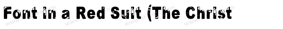 Font in a Red Suit (The Christmas Font)字体转换